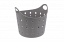 Basket "CubaLibra" 10 L, smoky gray